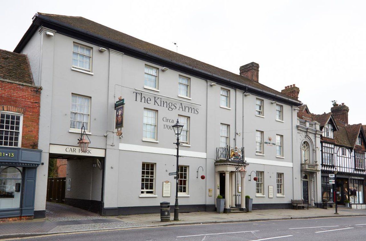 Kings Arms Hotel By Greene King Inns Westerham Exterior foto